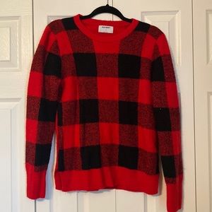 Plaid Old Navy sweater